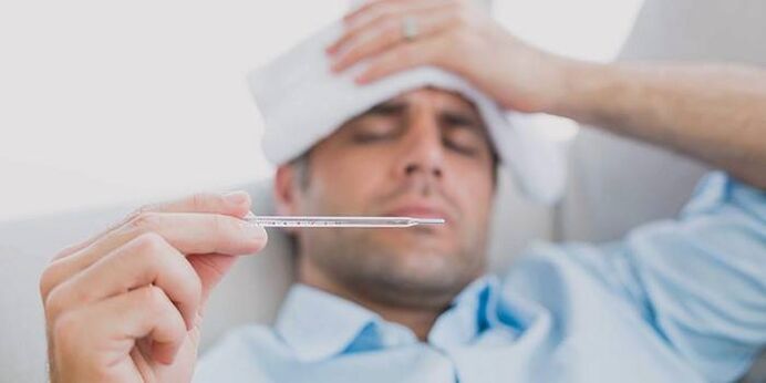 Symptome einer Prostatitis